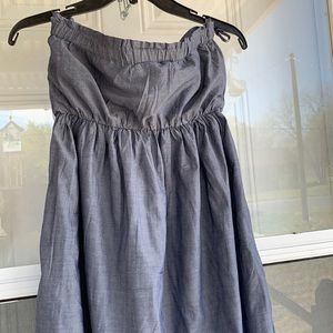 GAP STRAP LESS NAXI DRESS SIZE SMALL